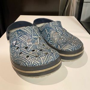 ❌SOLD❌Blue Aztec Crocs